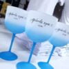 Taças de gin personalizadas degrade 18 Anos Aniversários Casamentos Festas Baladas Mínimo 100un