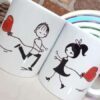 Caneca Dia Dos Namorados para Toda Forma de Amor Porto Alegre Florianópolis 300ml 1un