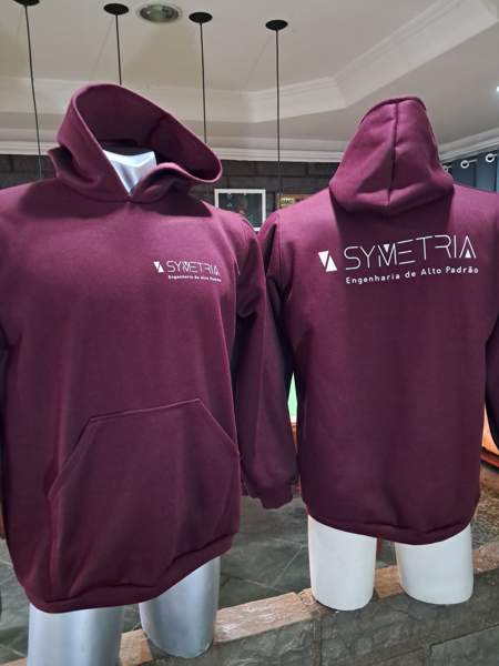 Moletons Personalizados Canguru Casaco Blusa Capuz Punho e Bolso 20un R$129,90un