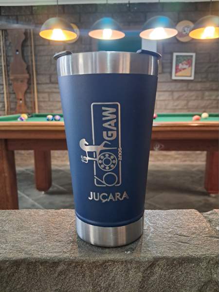Copo Térmico Personalizado Inox Tampa Abridor Porto Alegre Florianópolis Rio de Janeiro